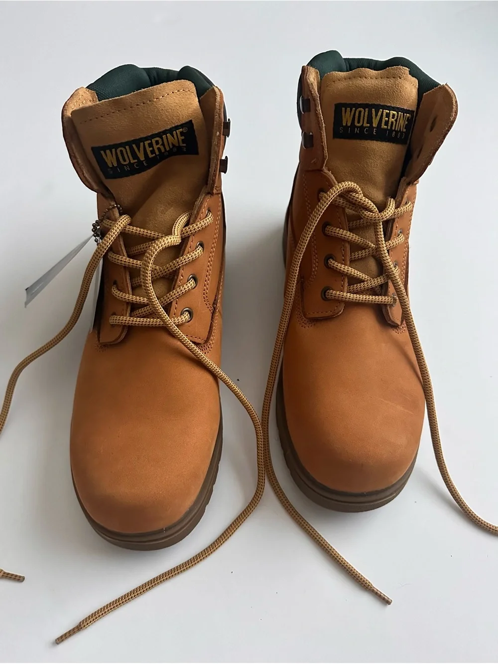 Wolverine Wheat Lace-Up Men's Work Boots